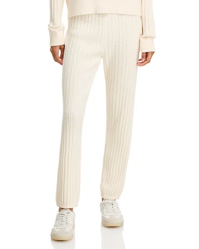 Simkhai Cable Knit Pants In Ivory