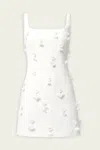 Simkhai Cailinn Linen-cotton Mini Dress In White