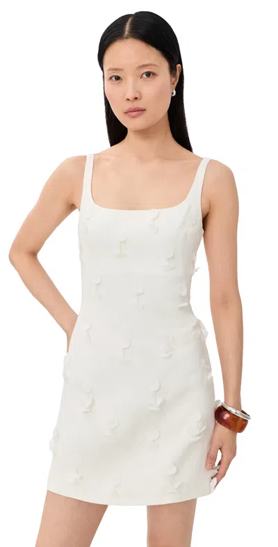 Simkhai Cailinn Linen-cotton Mini Dress In White