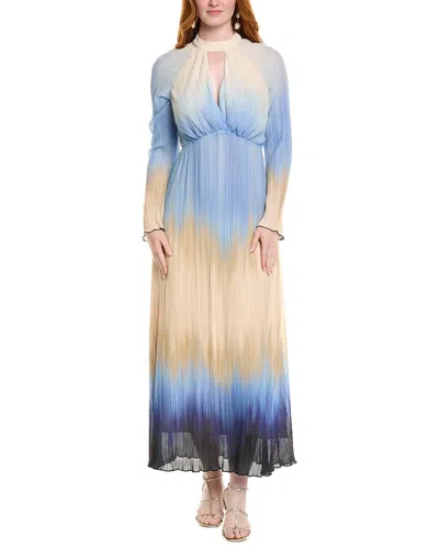 Simkhai Calina Midi Dress In Blue