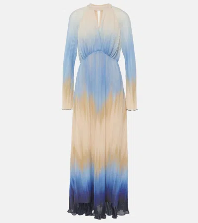 Simkhai Calina Midi Dress In Blue