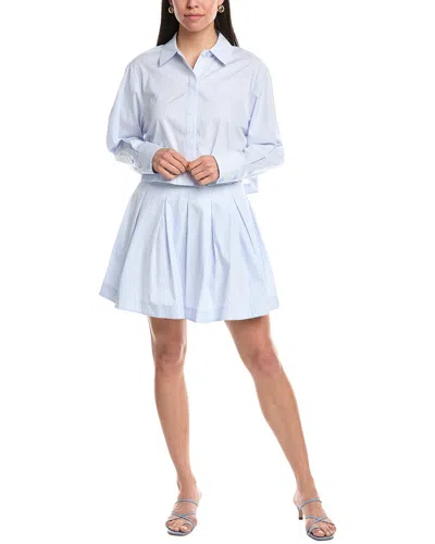 Simkhai Callas Pleated Mini Dress
