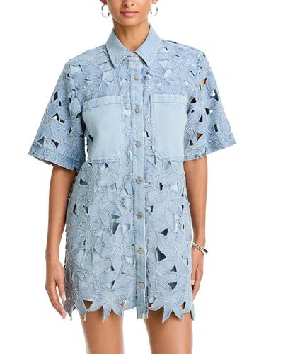 Simkhai Calyn Mini Dress In Blue