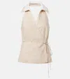 Simkhai Campbell Linen Top