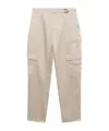 Simkhai Cargo Pocket Casual Pants In Neutral