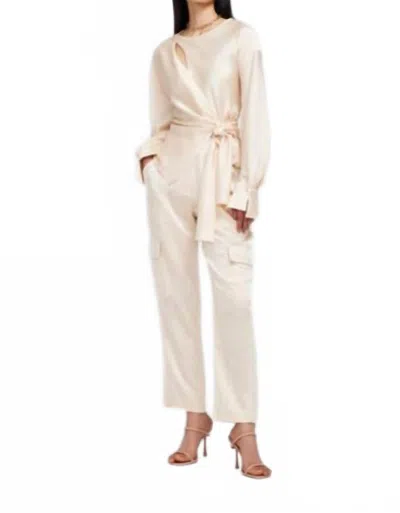 Simkhai Carolina Utility Pants In Champagne In Neutral