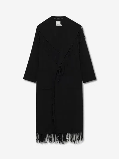 Simkhai Carrie Long Coat In Black