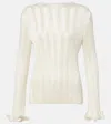 Simkhai Carys Knitted Top In White