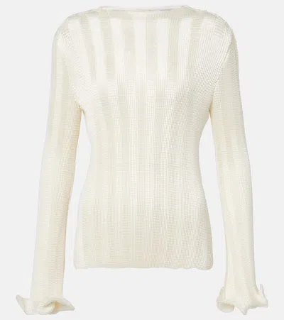Simkhai Carys Knitted Top In White