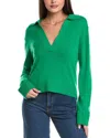 Simkhai Cashmere-blend Polo Sweater