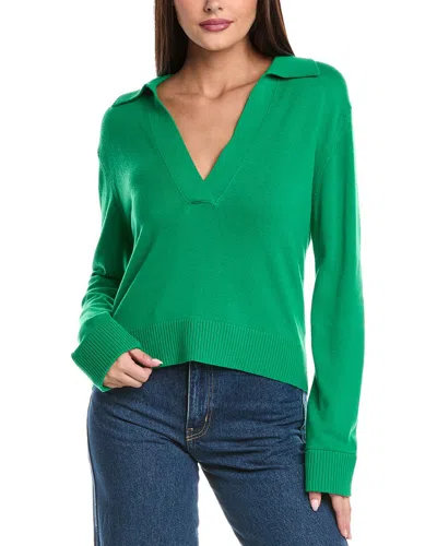 SIMKHAI SIMKHAI CASHMERE-BLEND POLO SWEATER