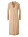Simkhai Cashmere Cardigan In Brown