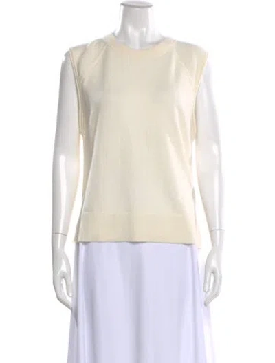 Pre-owned Simkhai Cashmere Crew Neck Sweater In Neutral