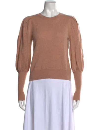 Pre-owned Simkhai Cashmere Crew Neck Sweater In Neutrals