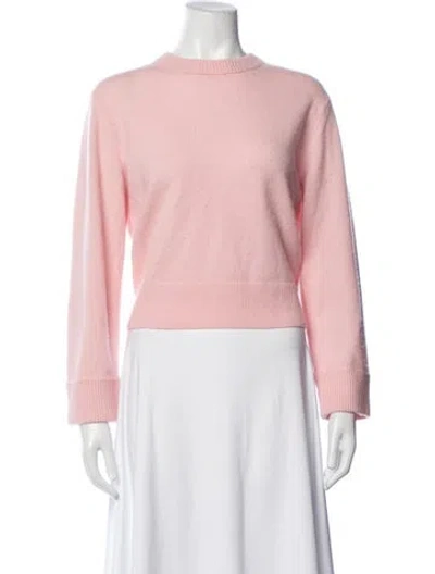 Pre-owned Simkhai Cashmere Crew Neck Sweater In Pink