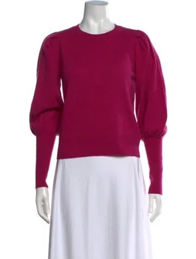 Pre-owned Simkhai Cashmere Crew Neck Sweater In Purple