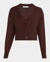 Simkhai Cardigan In Chocolate
