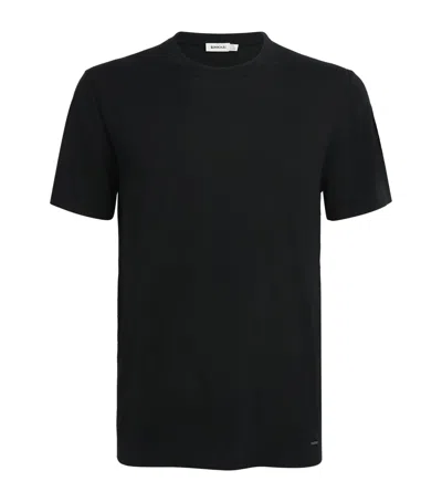 Simkhai Cashmere-silk-blend Knitted Nathan T-shirt In Black