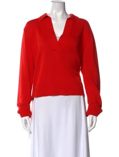 Pre-owned Simkhai Cashmere Sweater In Red