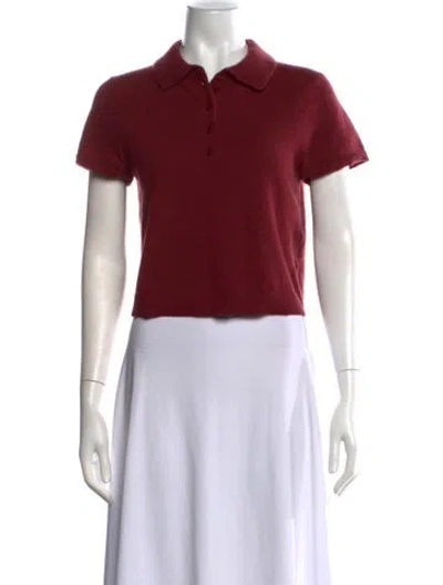 Pre-owned Simkhai Cashmere Sweater In Red