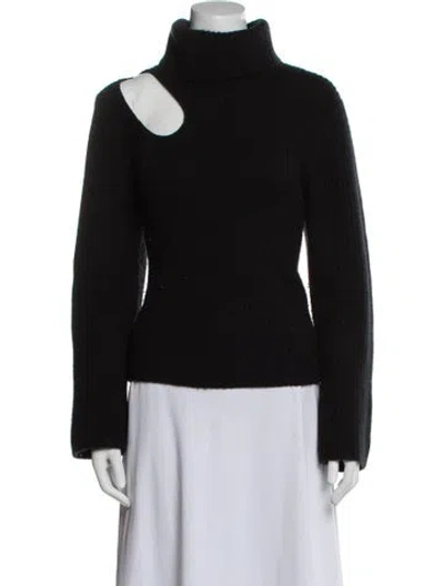 Pre-owned Simkhai Cashmere Turtleneck Sweater In Black