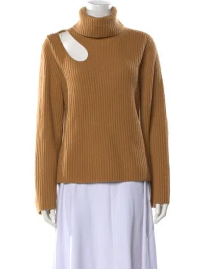 Pre-owned Simkhai Cashmere Turtleneck Sweater W/ Tags In Neutral