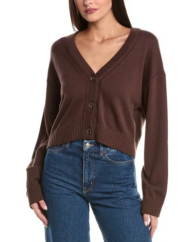 Simkhai Cashmere-blend Cardigan In Brown