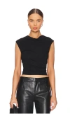 Simkhai Casmi Sleeveless Top In Black