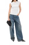Simkhai Casmi Sleeveless Top In Ivory In White