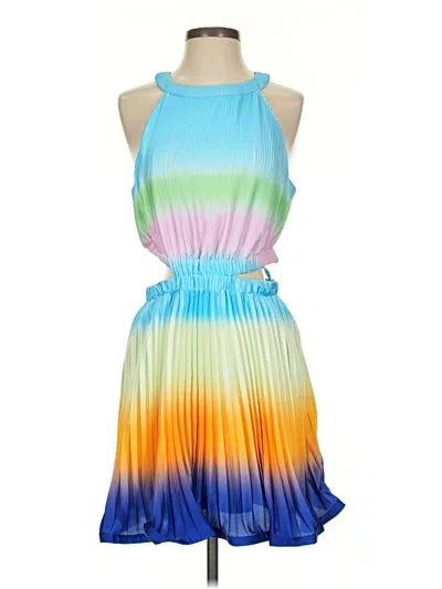 Pre-owned Simkhai Casual Dress In Blue