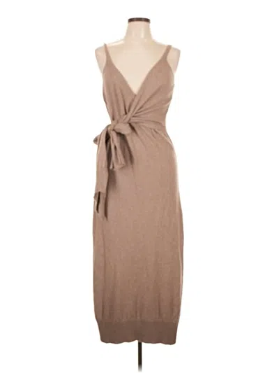 Pre-owned Simkhai Casual Dress In Brown