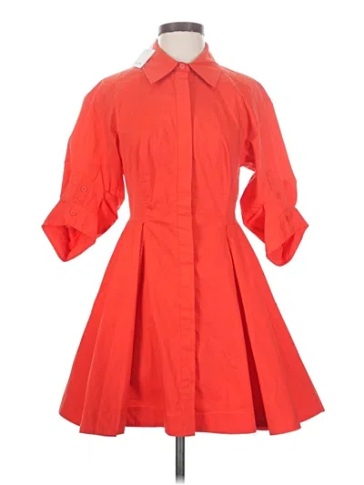Pre-owned Simkhai Casual Dress In Orange