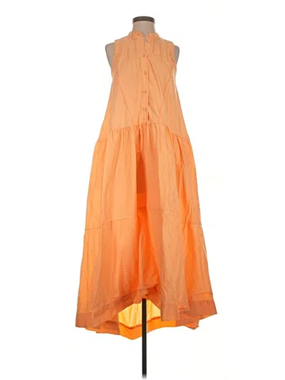 Pre-owned Simkhai Casual Dress In Orange