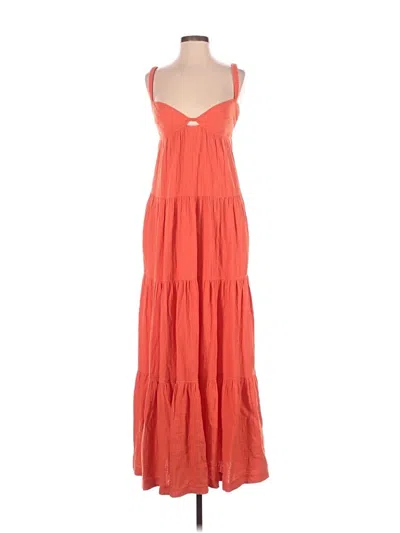 Pre-owned Simkhai Casual Dress In Orange