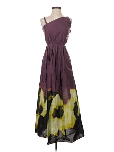 Pre-owned Simkhai Casual Dress In Purple