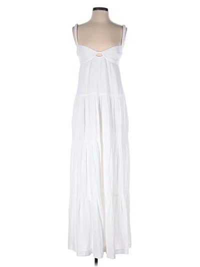 Pre-owned Simkhai Casual Dress In White