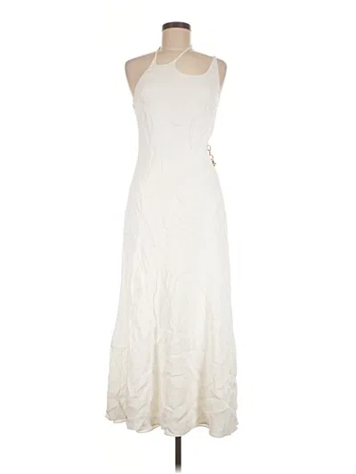 Pre-owned Simkhai Casual Dress In White