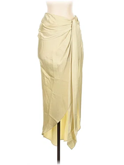 Pre-owned Simkhai Casual Skirt In Yellow