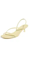 Simkhai Cedonia Stud Strappy Kitten Heel Sandal In Buttercream