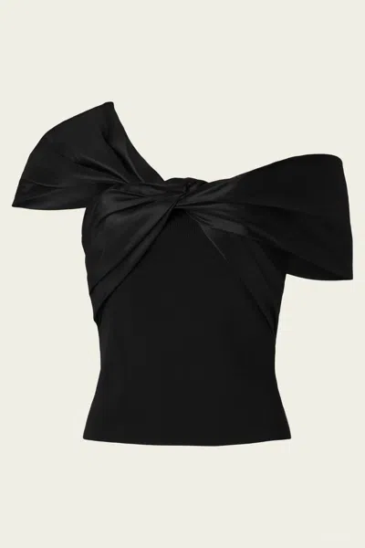 Simkhai Celiana Combo Off-the-shoulder Top In Black