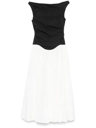 Simkhai Cersei Off Shoulder Midi Dress