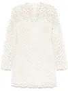 Simkhai Kari Mini Dress In White