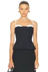 Simkhai Charlee Bustier Top In Multi