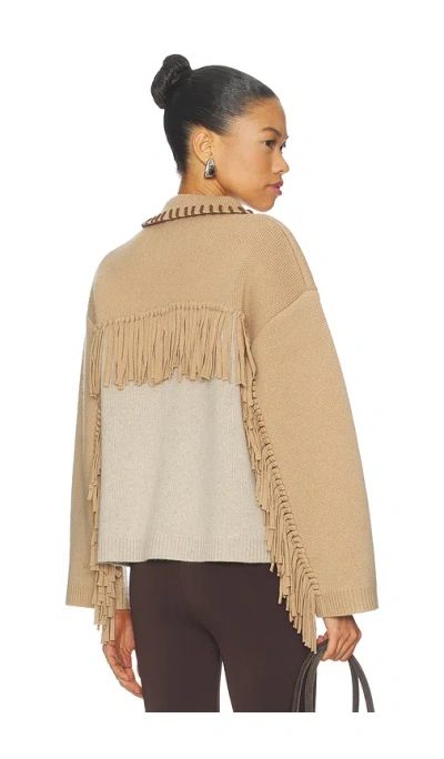 SIMKHAI CHESNEY OVERSIZED CARDIGAN
