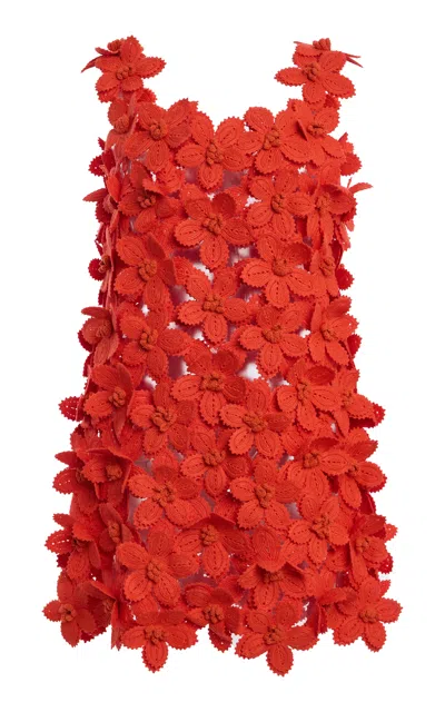 Simkhai Clementa Mini Dress In Red