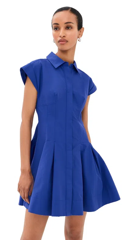 Simkhai Clemmie Mini Dress Blueberry