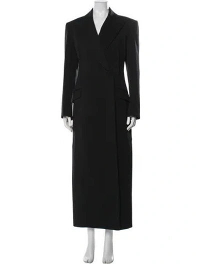 Pre-owned Simkhai Coat In Black