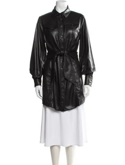 Pre-owned Simkhai Coat In Black