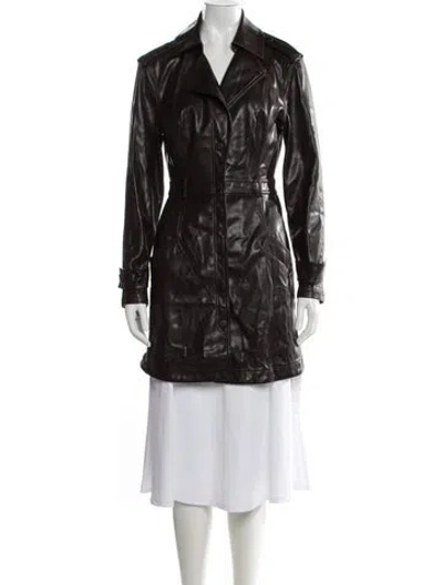 Pre-owned Simkhai Coat In Brown