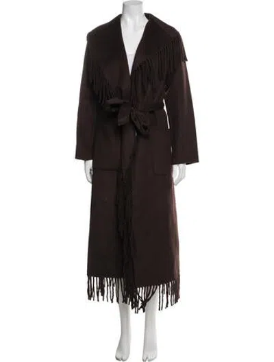 Pre-owned Simkhai Coat In Brown